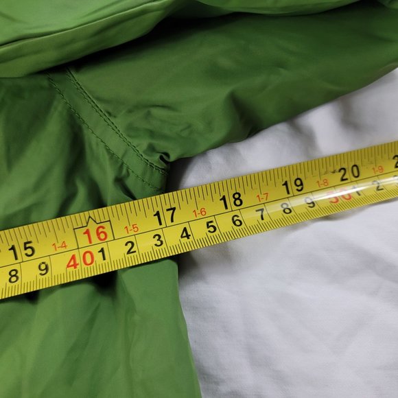 LL Bean Kids Medium Green Blue Jacket Full Zip Hoodie Outdoors Casual School - Picture 11 of 13